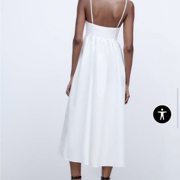 Zara Voluminous Midi Dress- - Picture 5 of 7